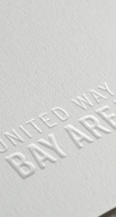 United Way Bay Area Crest in letter