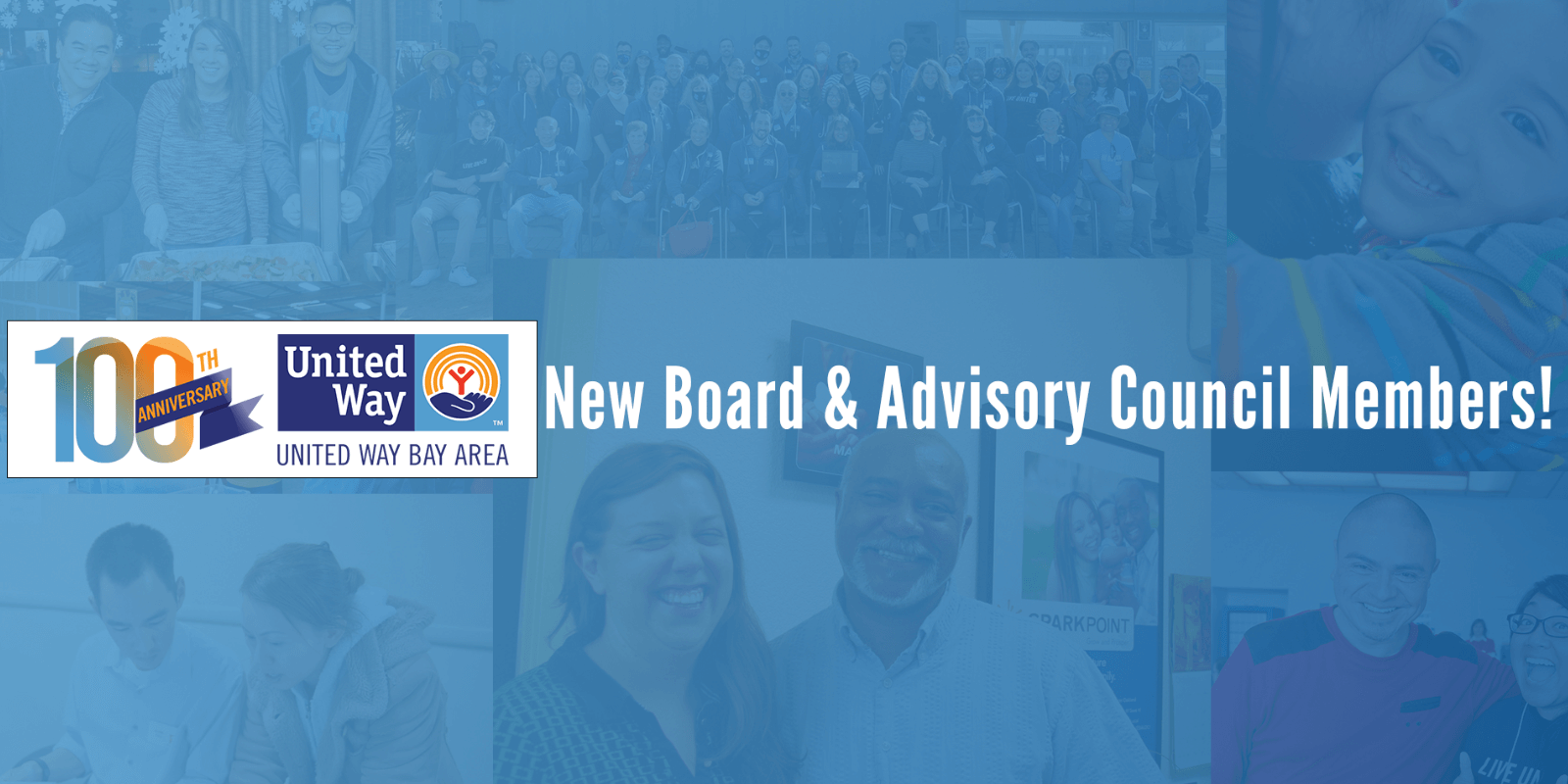 United Way Bay Area New Board And Advisory Board Members Banner